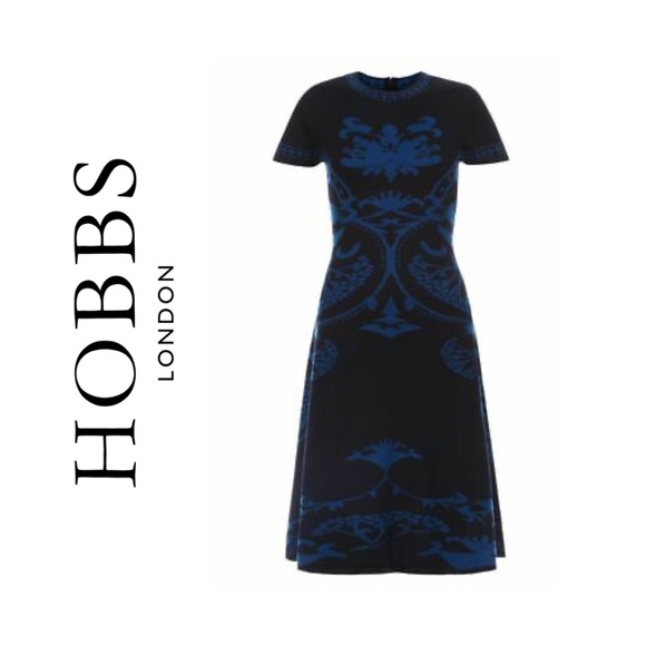 Hobbs London Dresses & Skirts - HOBBS London {2} Eliza Baroque-Print A-Line Dress